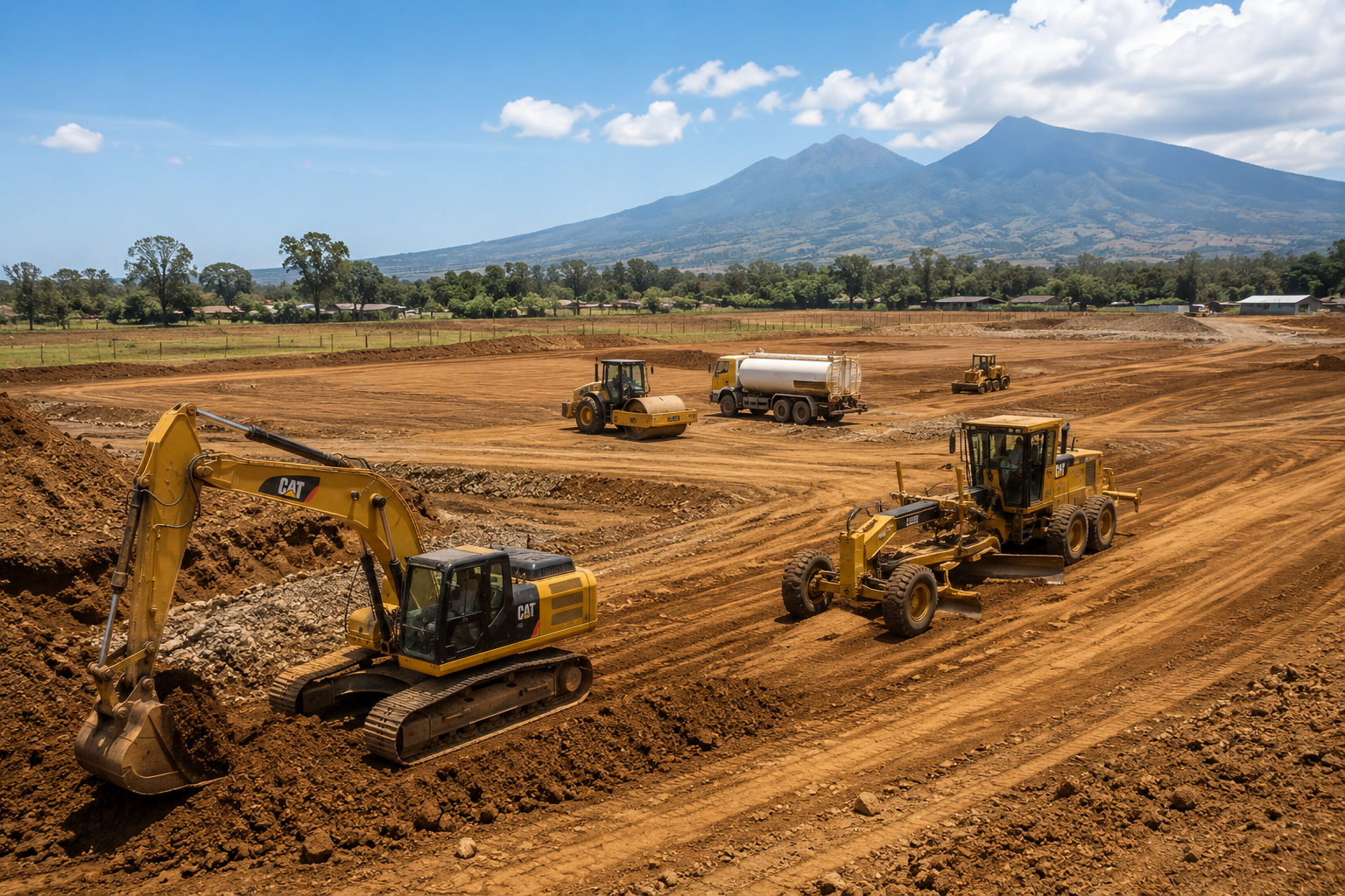 Commercial development site